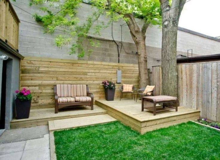 Adorable Small Decked Garden Ideas