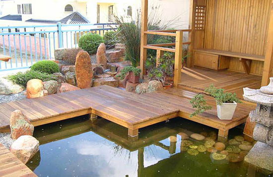 Japanese Garden Deck Asian Deck San Diego