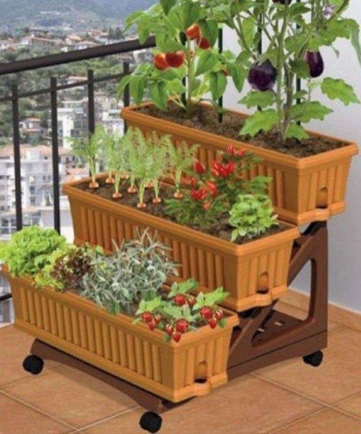 Deck Vegetable Garden Ideas
