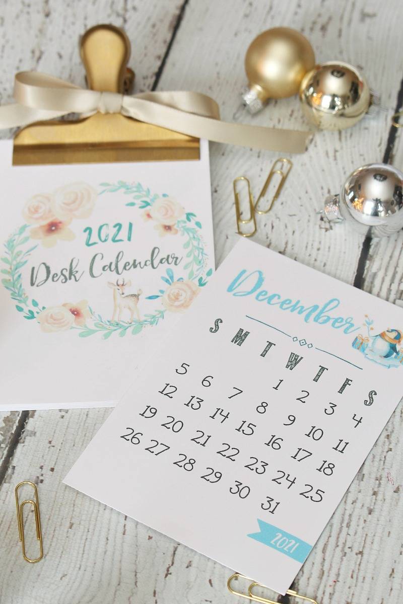 Gardeners Desk Calendar
