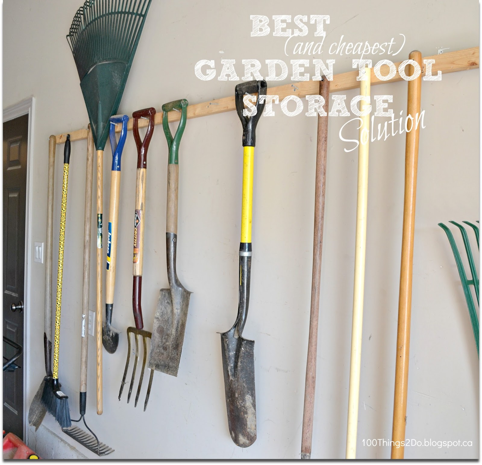 Clever Diy Garden Tool Storage Ideas