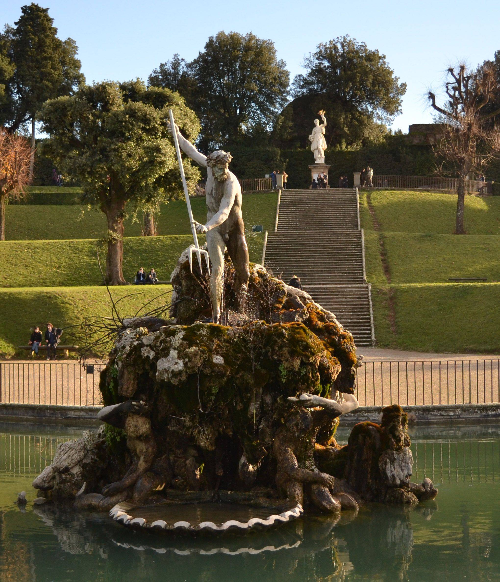 Boboli Gardens Firenze Lion Sculpture