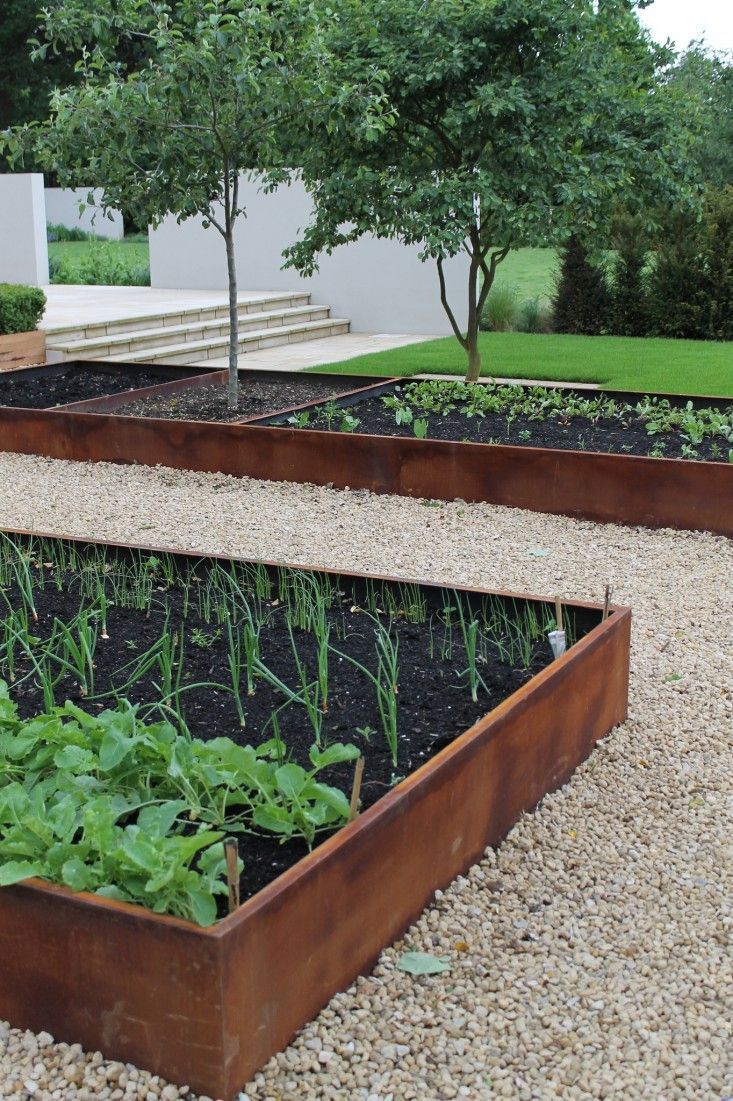 Metal Edging Raised Garden Bed Deesdesignshop