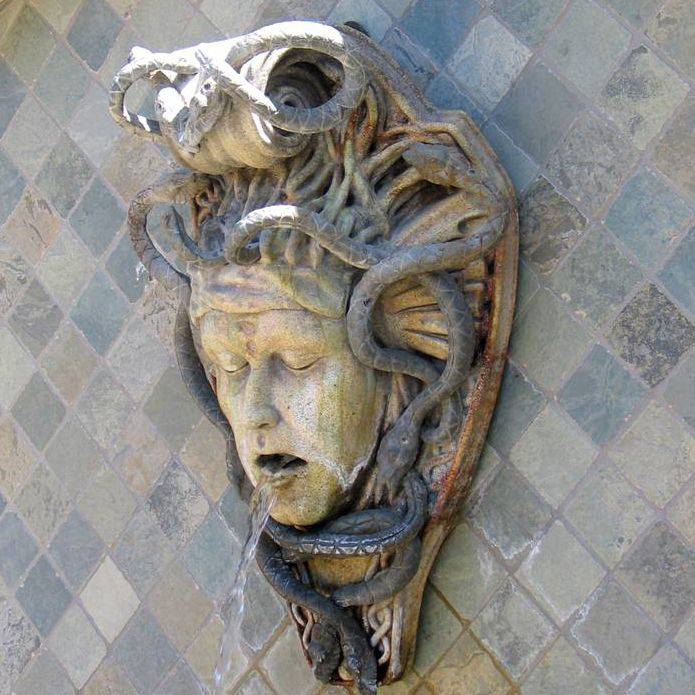Medusa Rondanini Versace Marble Sculpture Decorative Art Home Dcor