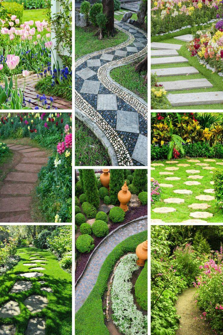 Beautiful Garden Paths Style Motivation