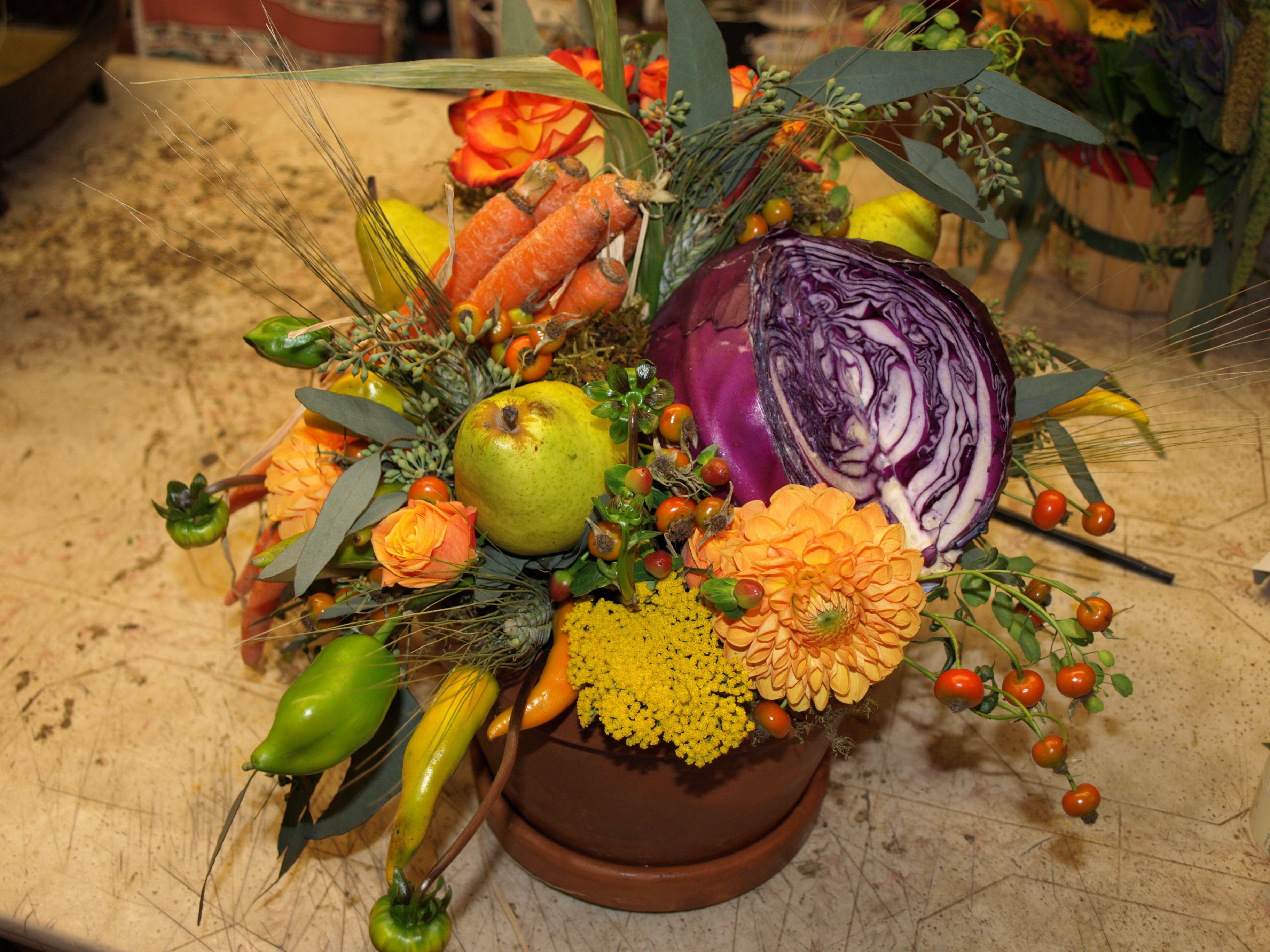 Veggie Wedding Decor