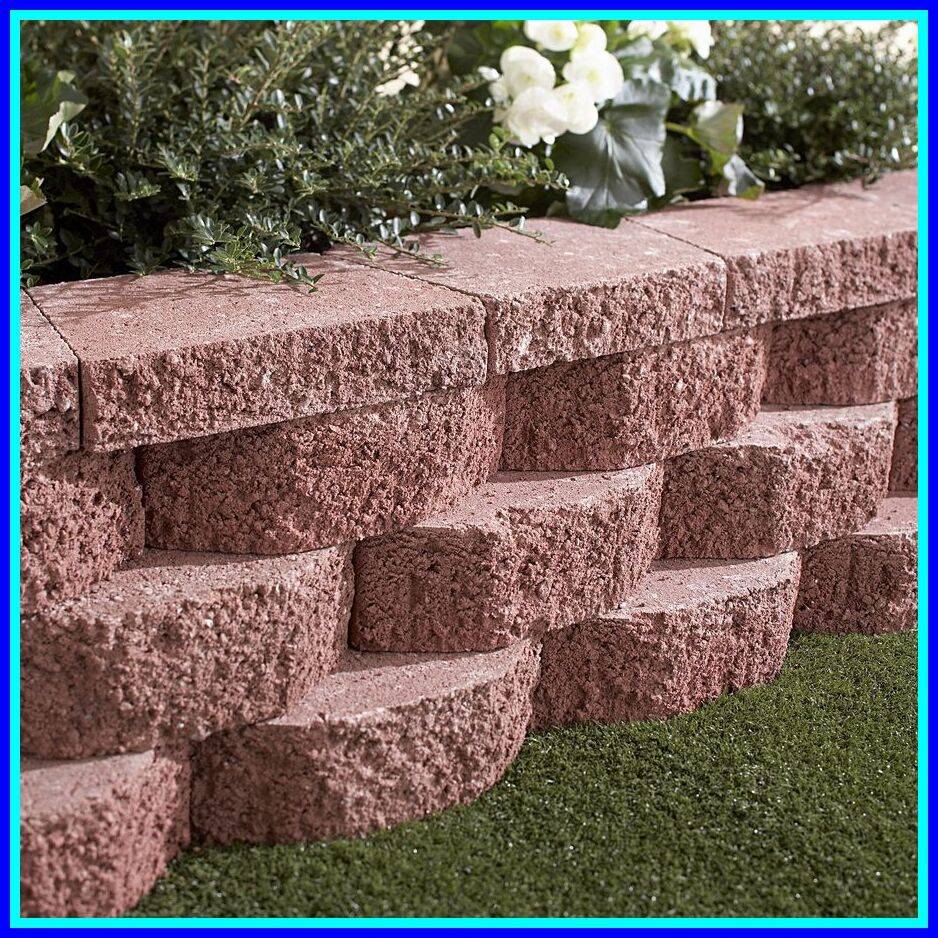 Beautiful Raised Flower Bed Stone Border