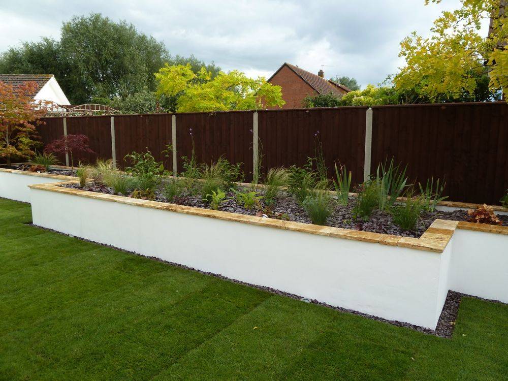 Brick Raised Beds Update
