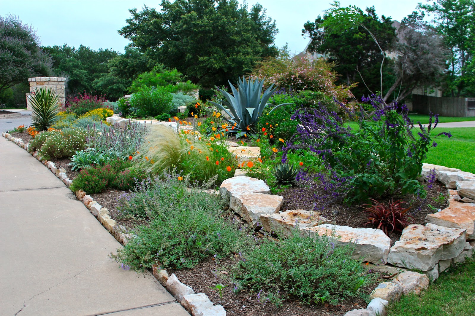 Easy And Colorful Container Garden Ideas Abchomy Cinder Block