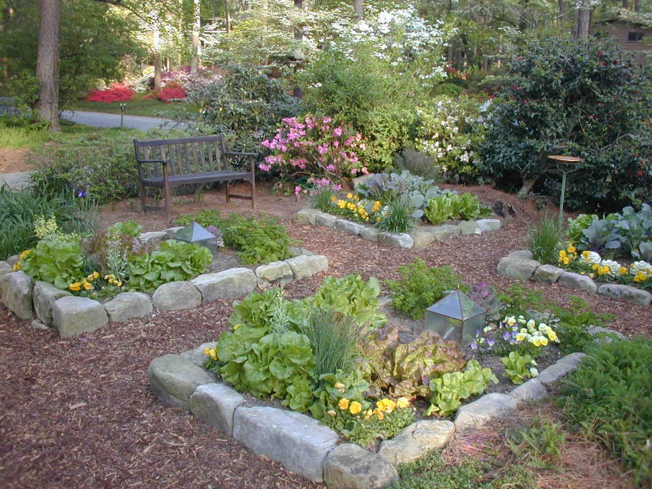 Beautifuly Colorful Vegetable Garden Design Ideas Page