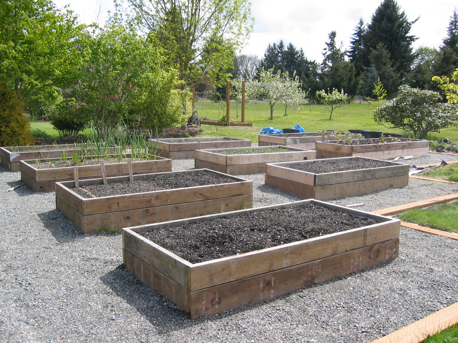 A Simple Garden Planter Box Raised Bed Garden