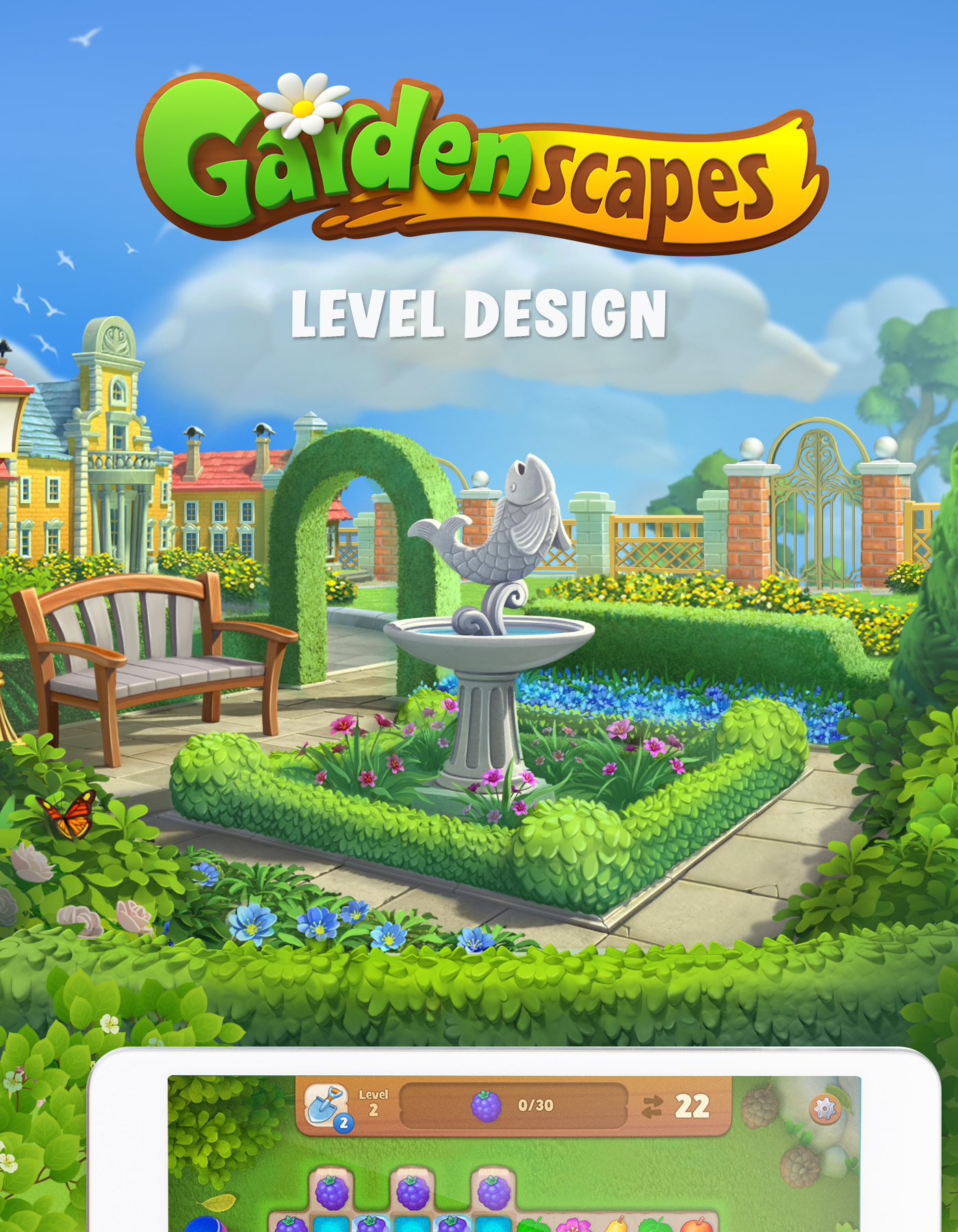 Lsung Gardenscapes Level