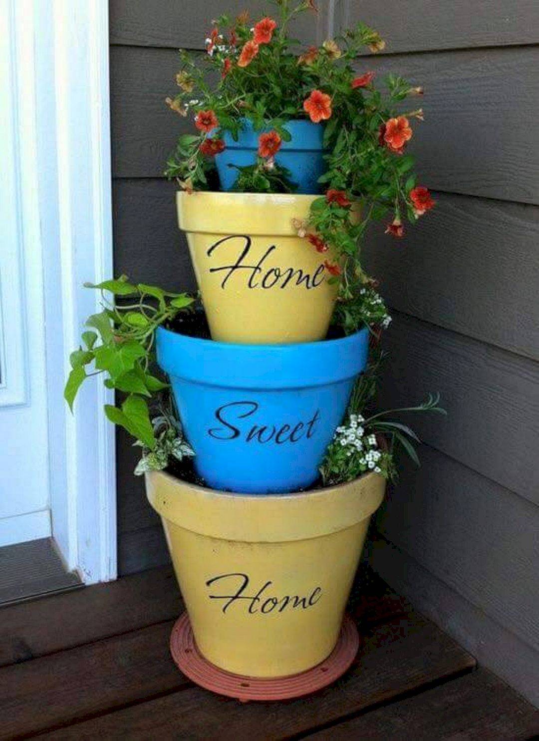 Simple Easy Flower Pot Painting Ideas Craft Home Ideas