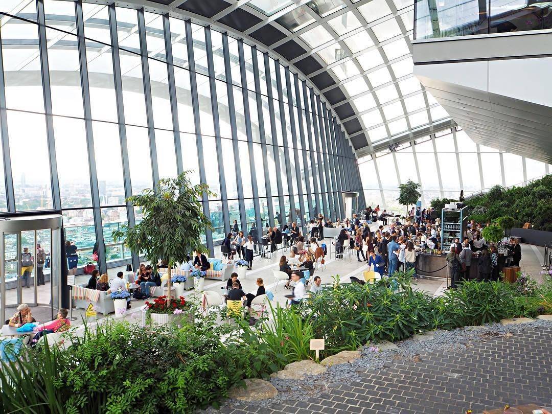 Sky Garden Londons Highest Public Garden