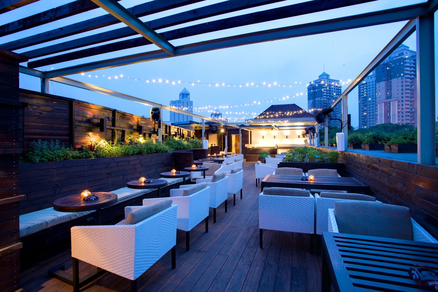 Morgans Hotel Group Rooftop Terrace Design