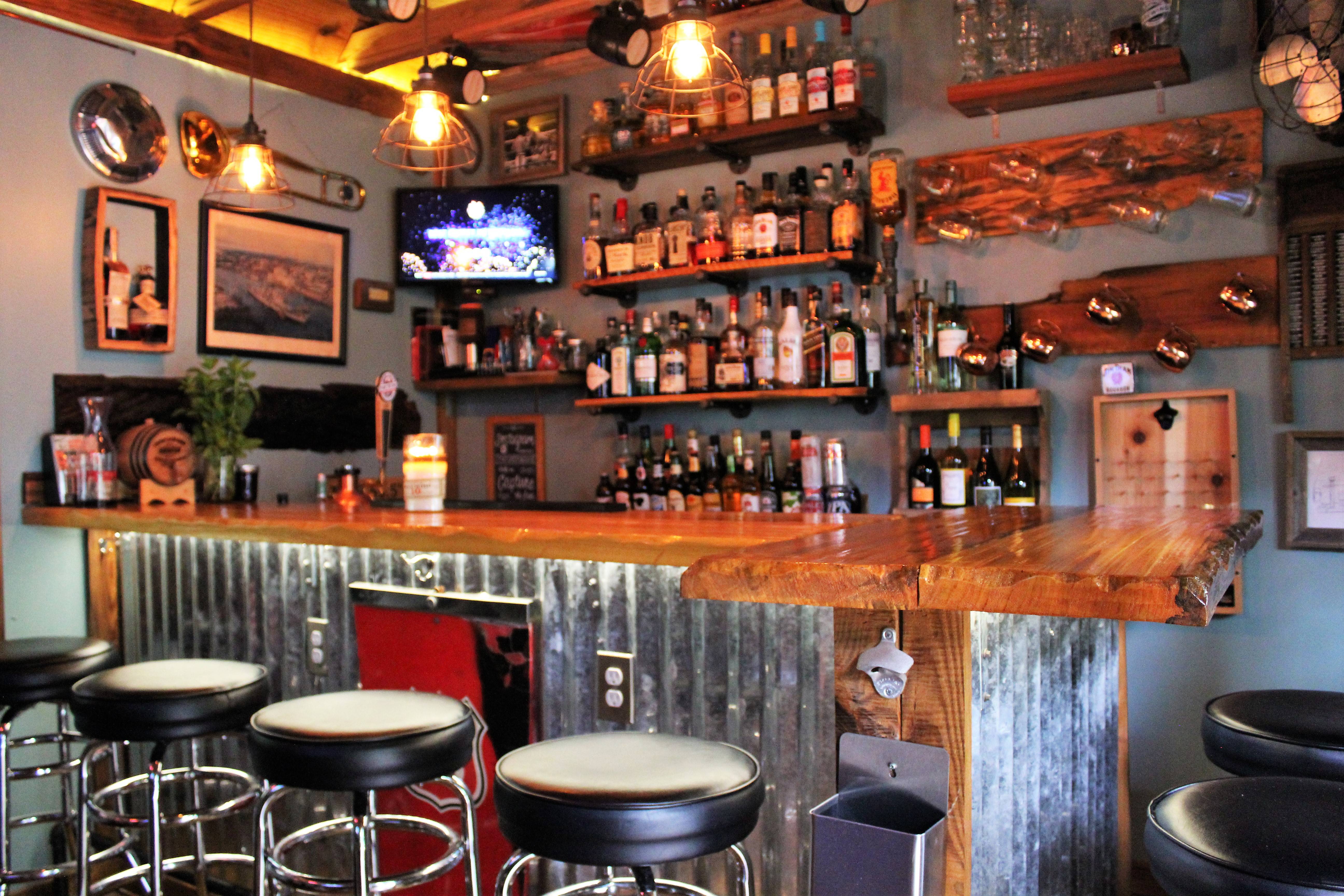 Outstanding Eclectic Home Bar Designs