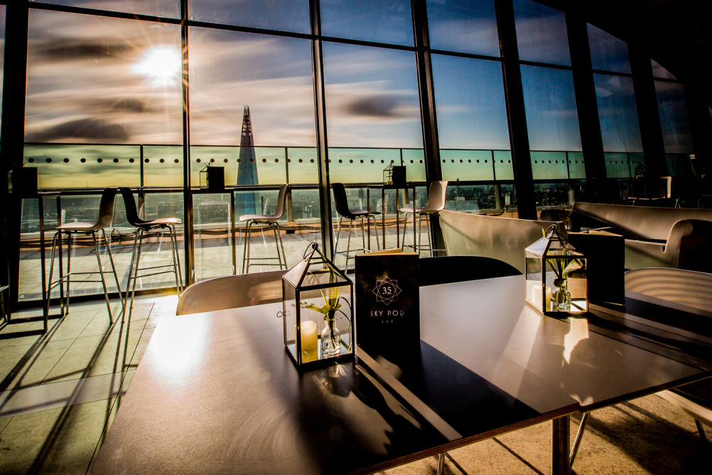 Rooftop Lounge Lighting