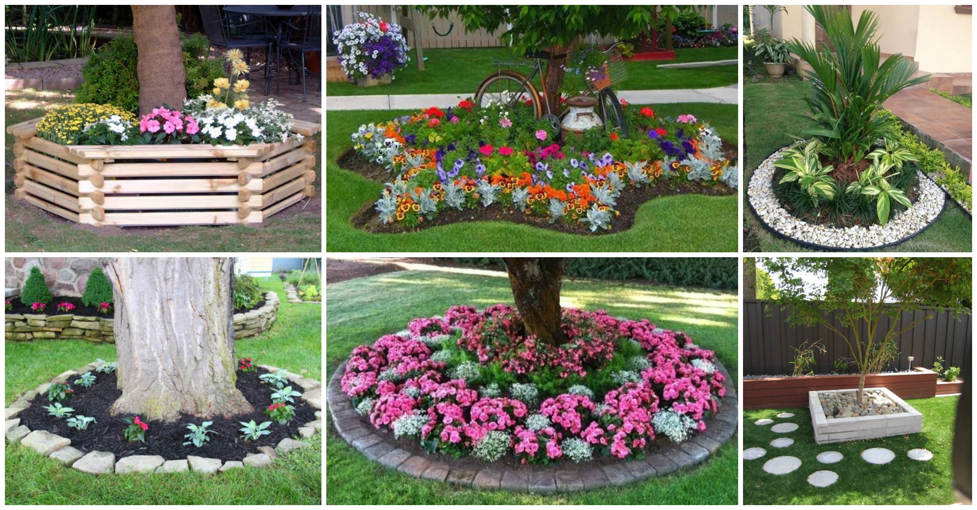 Tree Flower Bed