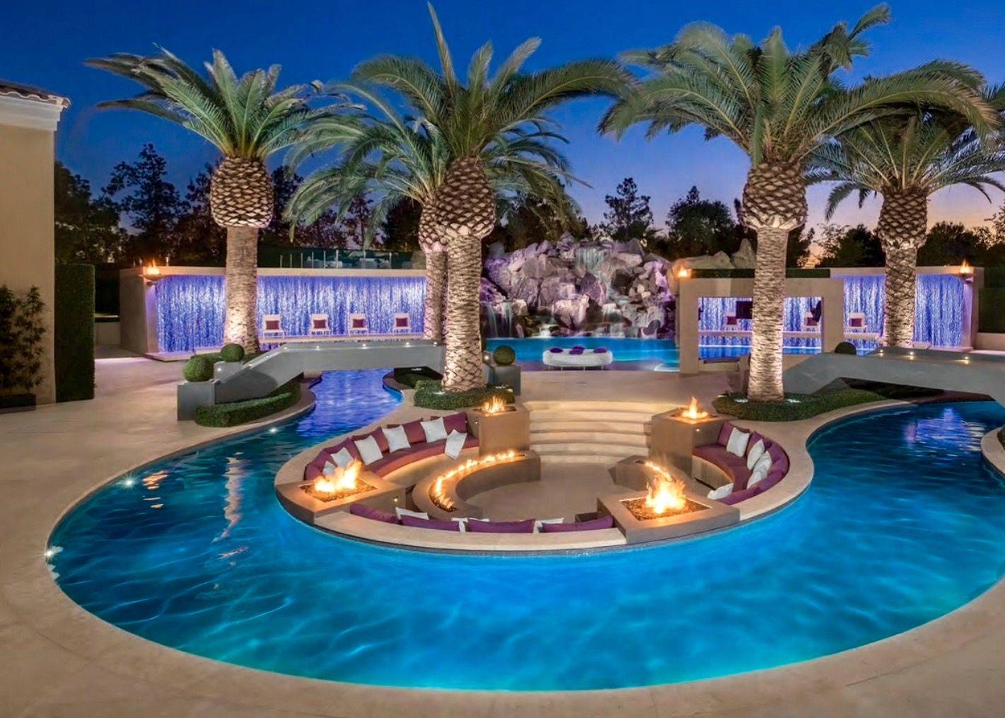 Luxury Outdoor Swimming Pools Backyard Design Ideas