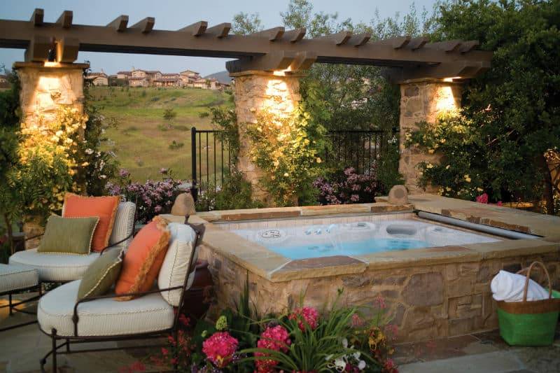 Stunning Hot Tub Landscaping Ideas