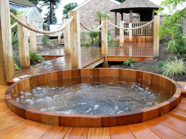 Hot Tub Garden Design