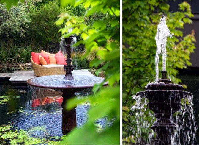 Attractive Outdoor Fountain Designs
