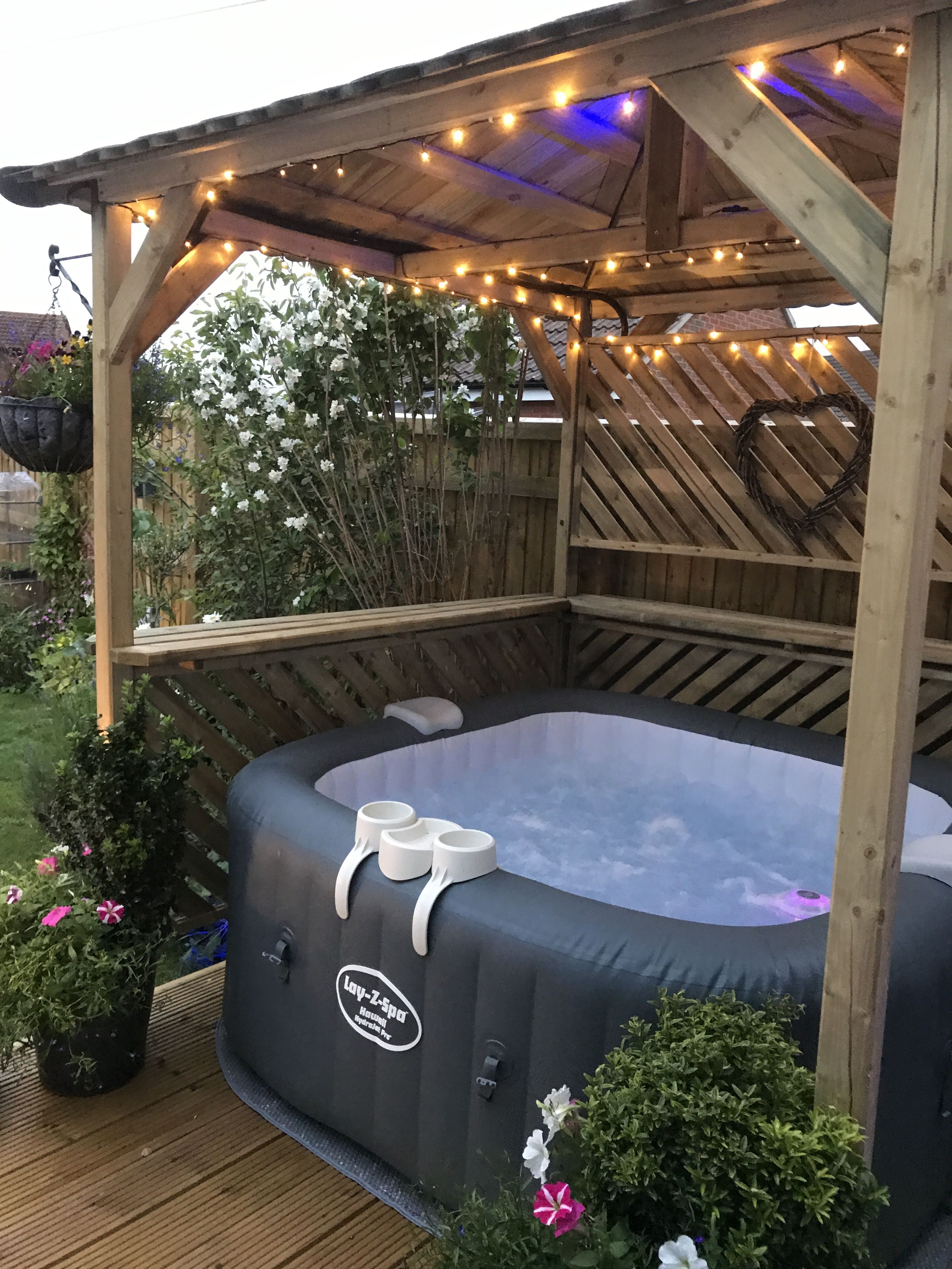 Hot Tub Backyard