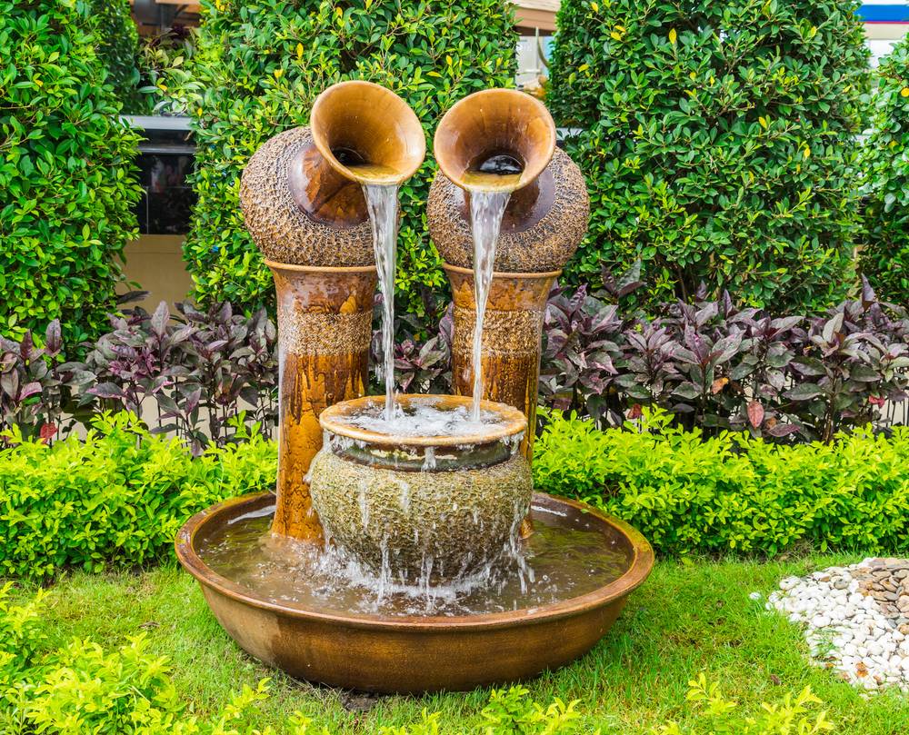 Attractive Outdoor Fountain Designs