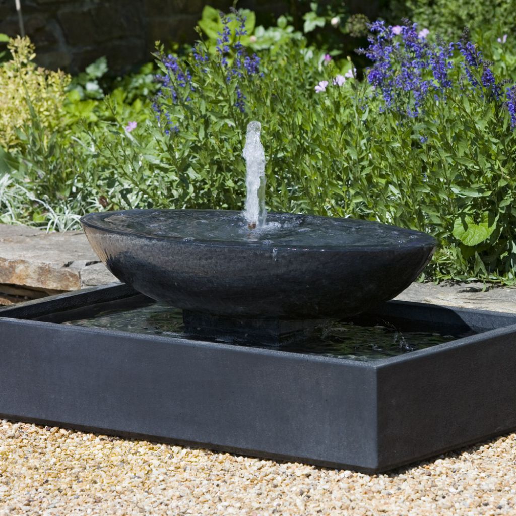H Outdoor Water Fountain Crocks Outdoor Modern Outdoor