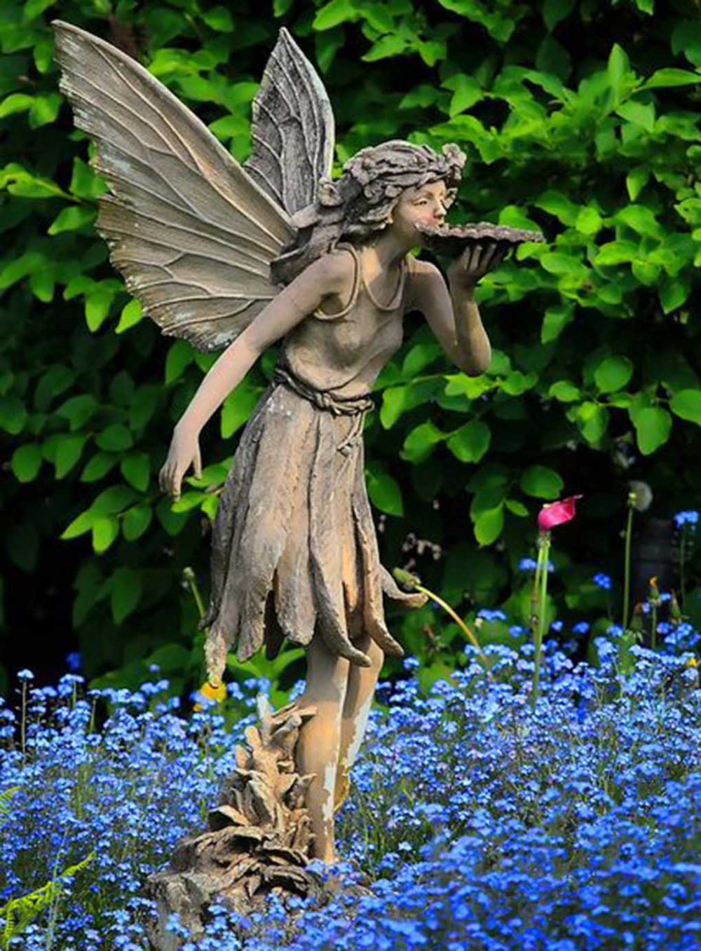 Fairy Standing Statue Mondus Distinction Garden Decor