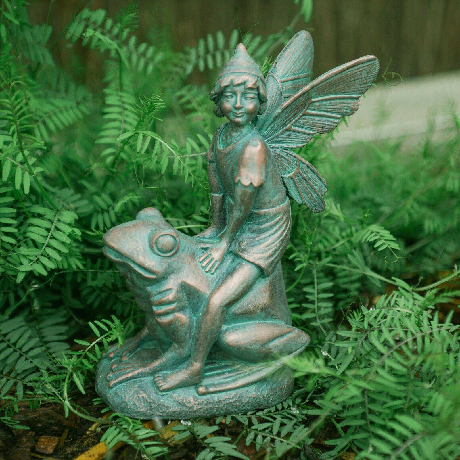 Large Garden Sculpture Cast Resin Garden Ornament Bronze
