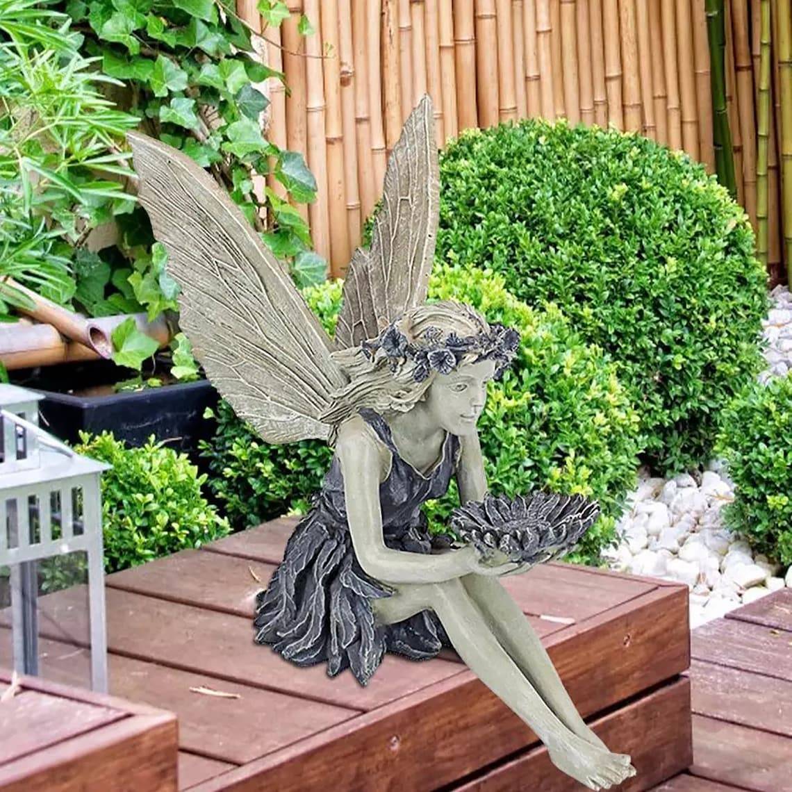 20 Fairy Garden Resin Statues Ideas You Should Look SharonSable