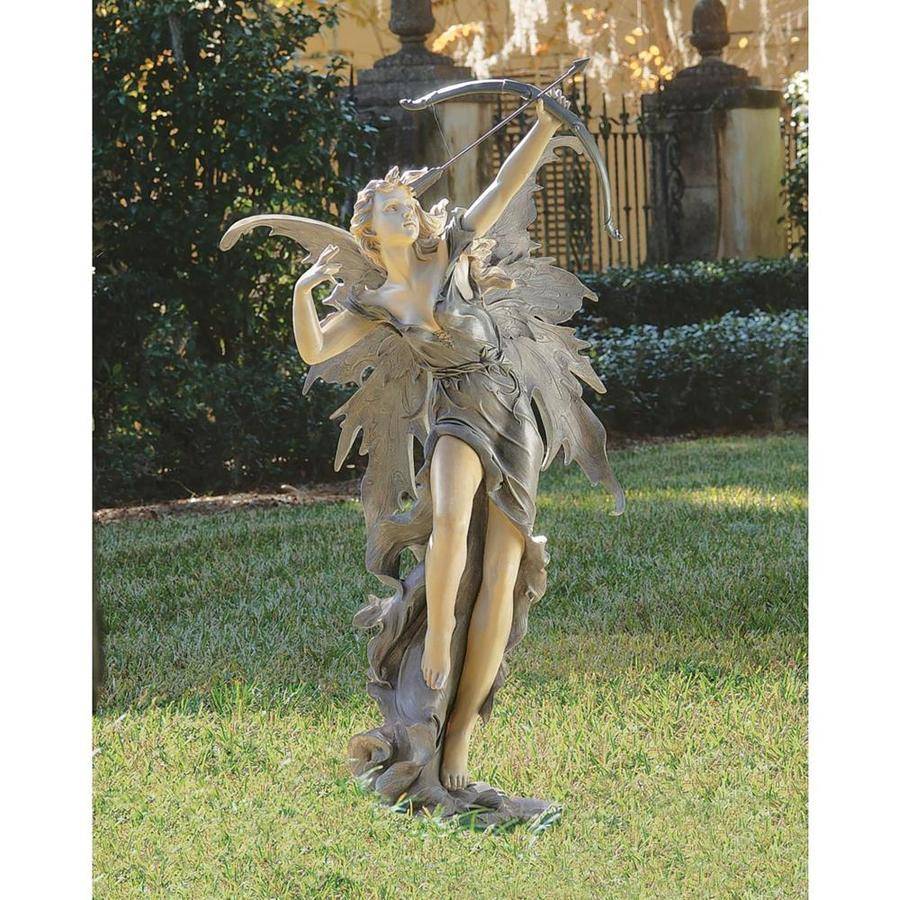Sitting Fairy Statue Garden Fairies Resin Craft Garden