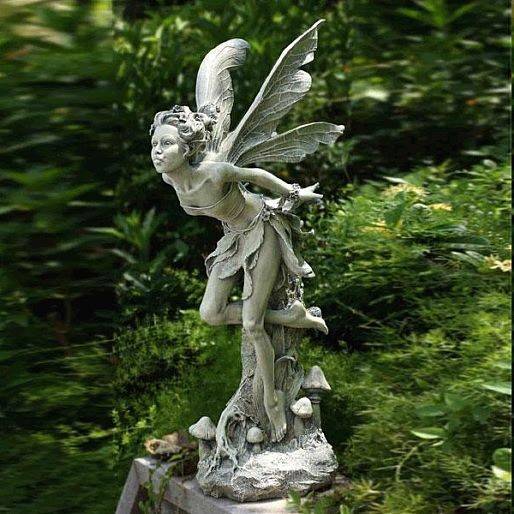 Wind Weather Fairy Garden Statue Fairy Statues Garden Statues