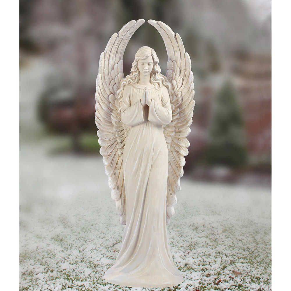 Sitting Cherub Angel Decorative Outdoor Garden