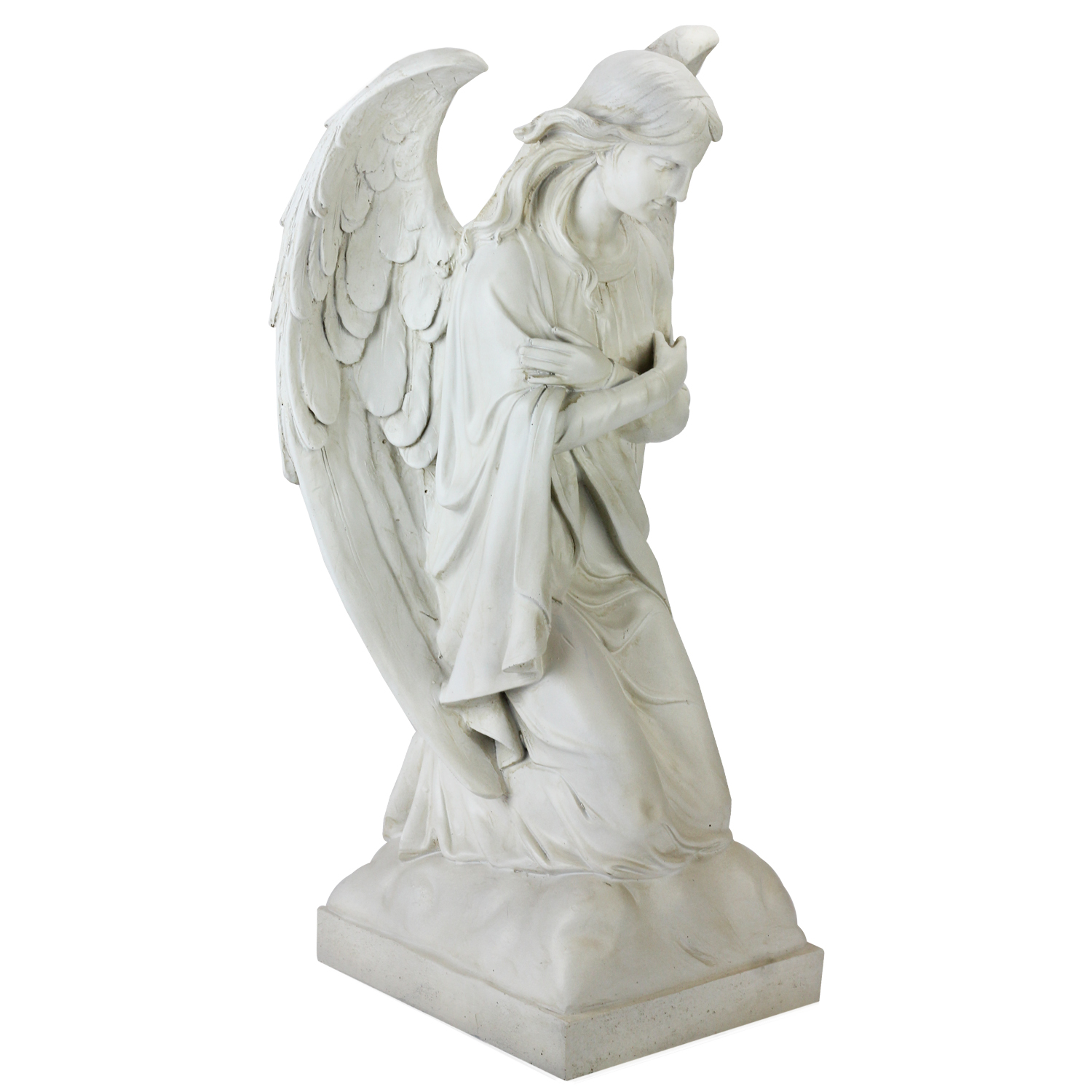 Campania International Autumn Angel Cast Stone Garden Statue Stone