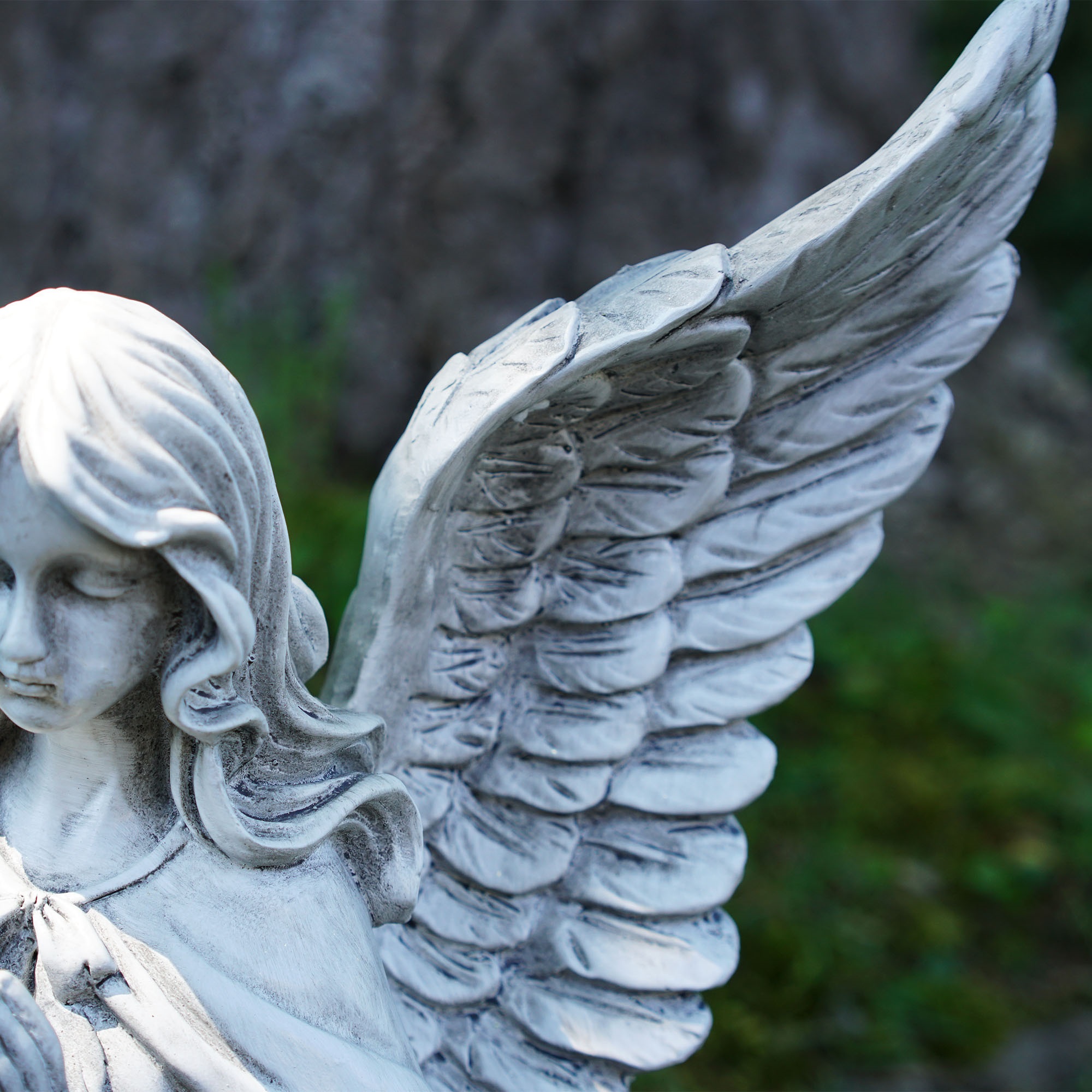 Napco Kneeling Angel Birdfeeder
