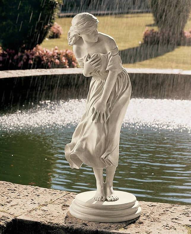 Girl Garden Water Fountain