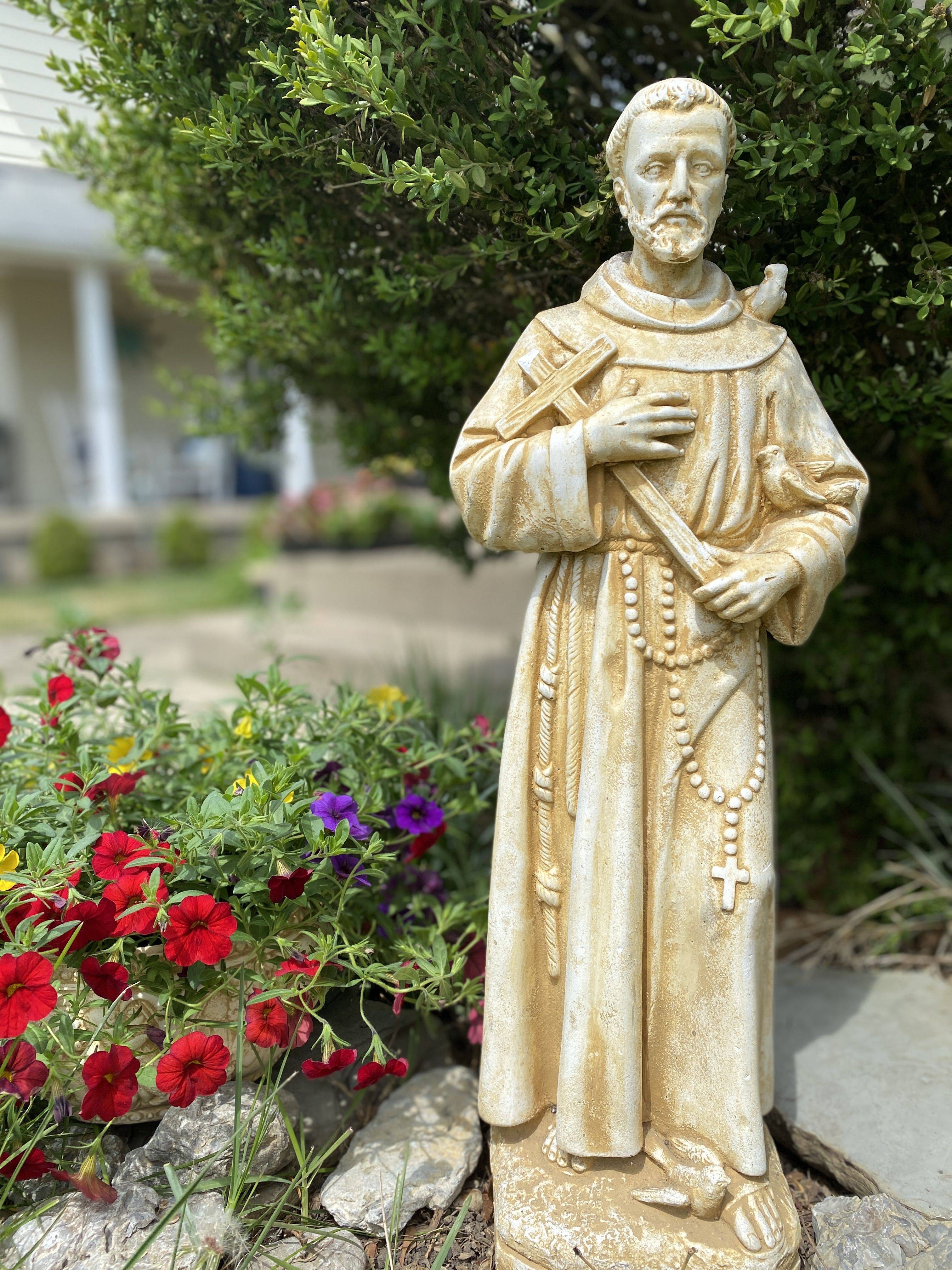 Campania International Kneeling St Francis