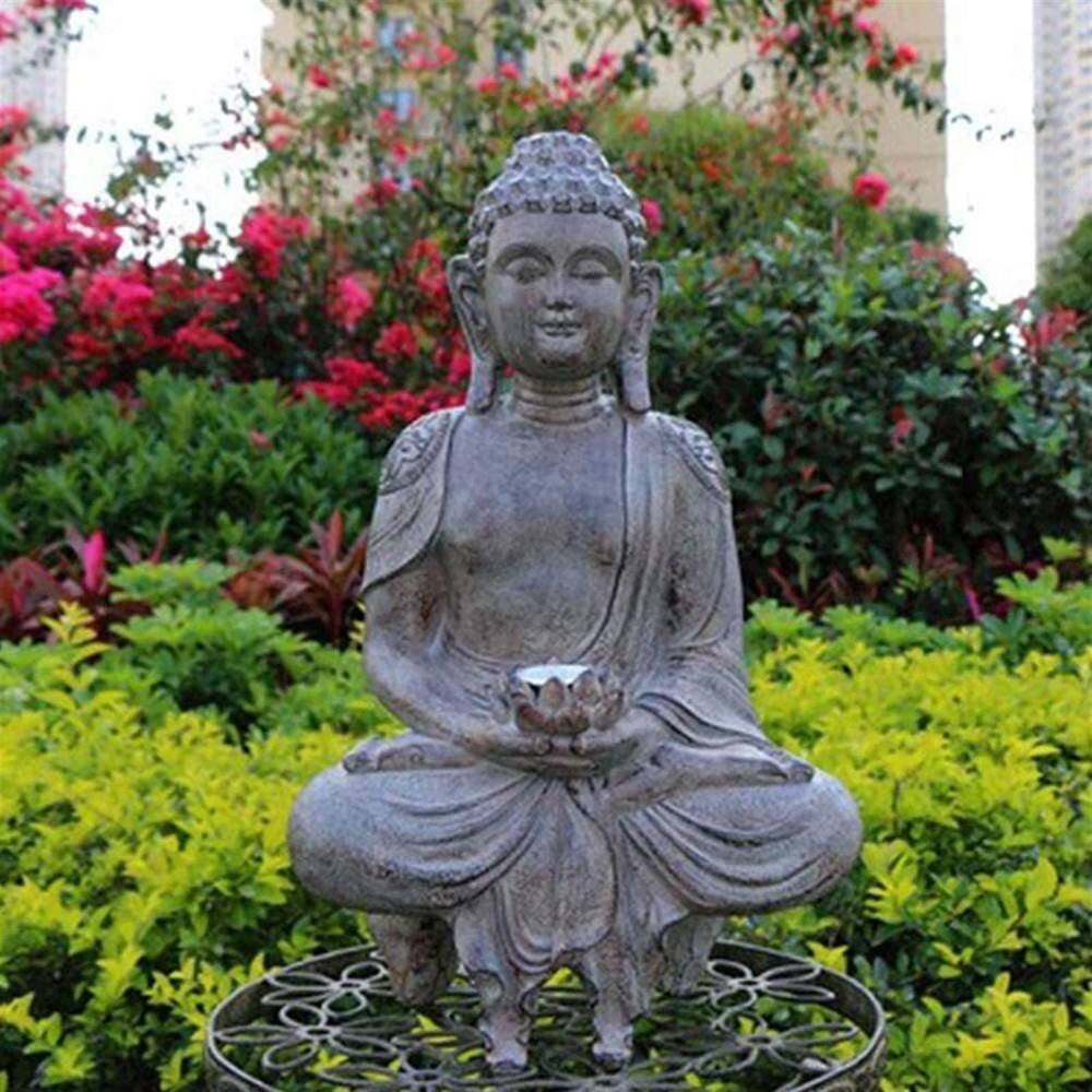 Buddha Statue Outdoor Meditation Inspiration Garden Decor
