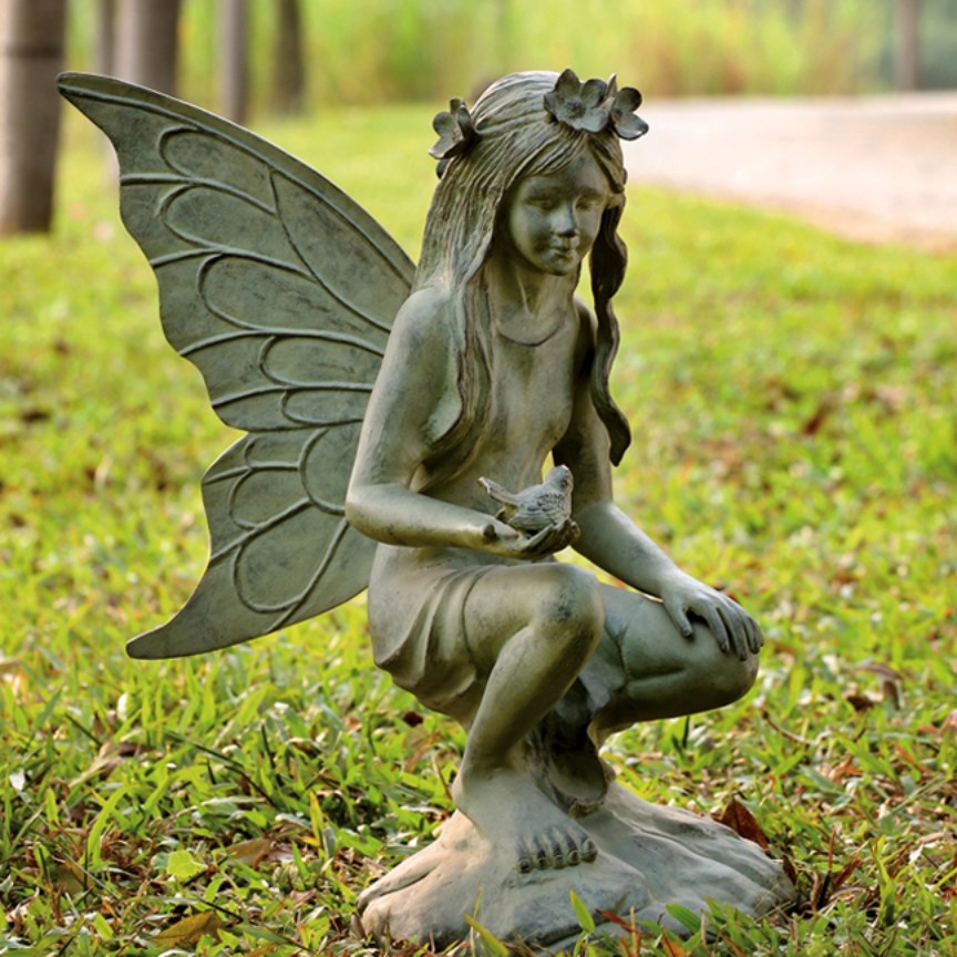 The Elf Cast Stone Garden Statue