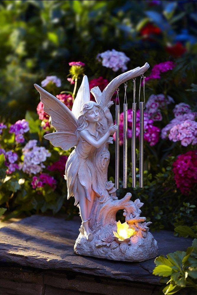 Solar Fairy Statue Fairy Statues