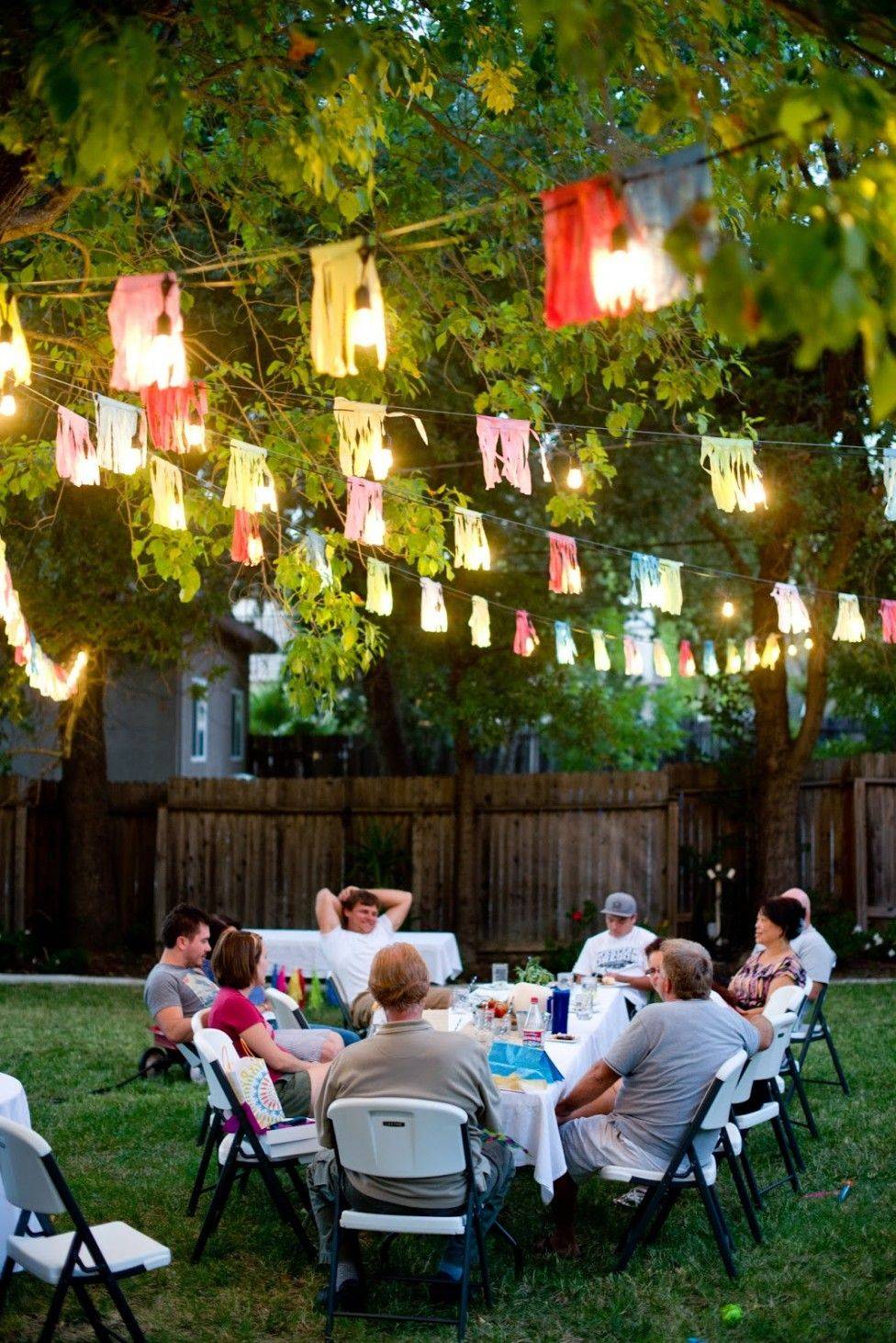 Charming Outdoor Party Decoration Ideas