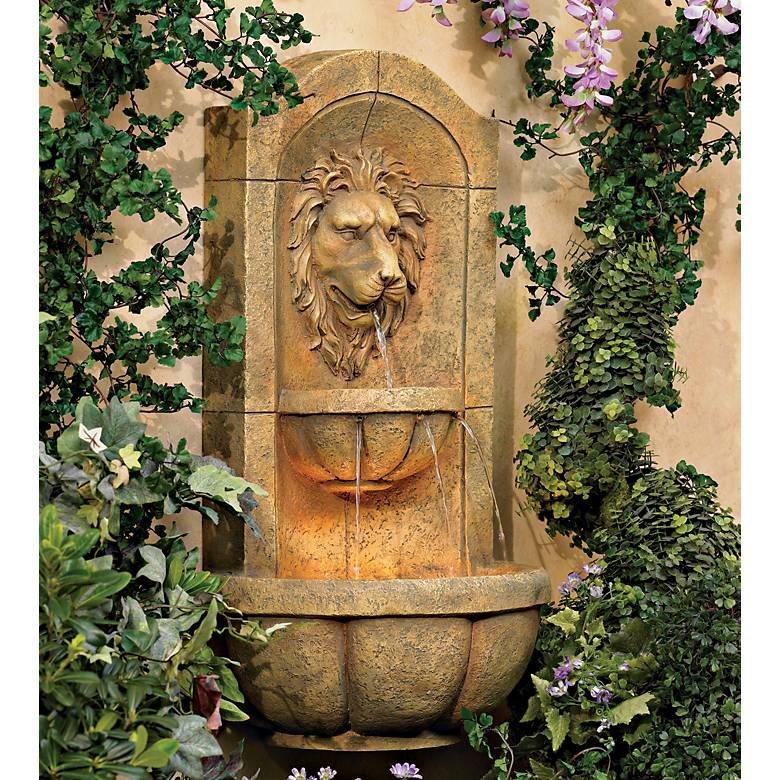 Bronze Lion Head Wall Fountain Fountain Design Ideas