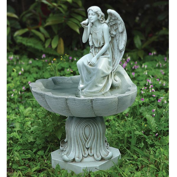 Garden Angel Bird Bath