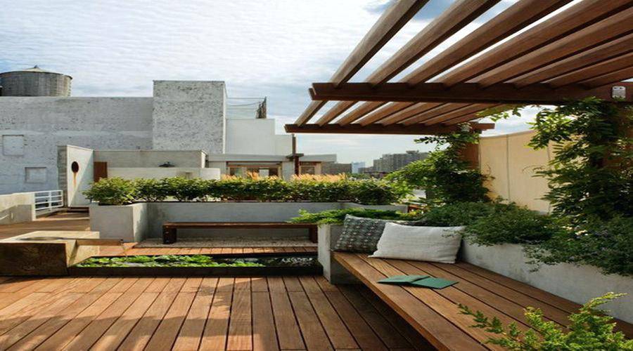 Mahakam Hotel Roof Garden