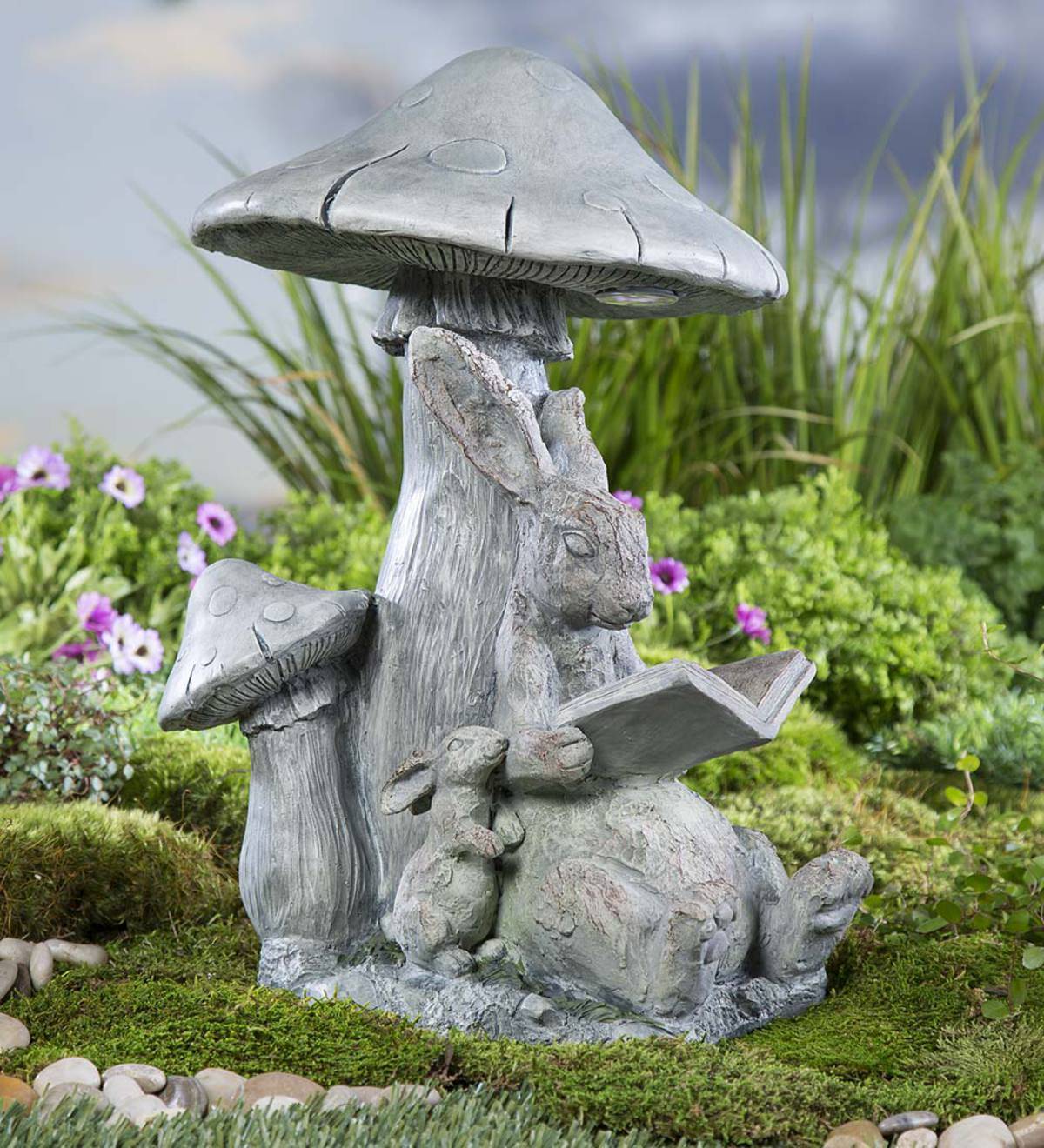Statue Outdoor Garden Decor Lawn Yard Light Path
