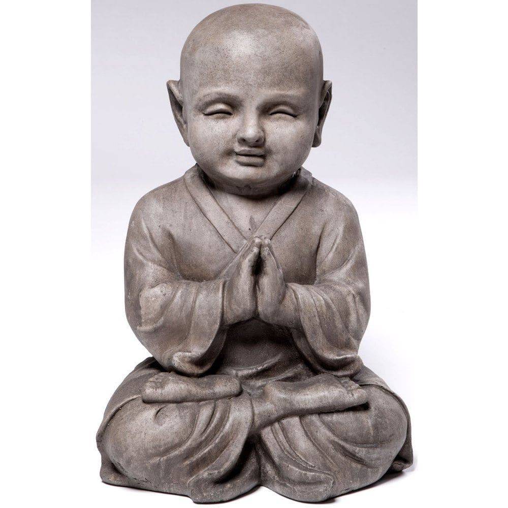 Resin Buddha Statue Figurine Buddha Candle Holder Indoor Outdoor