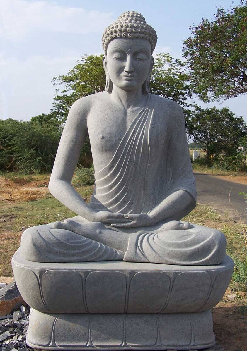 Sitting Oriental Thai Buddha Statue Buddha Garden Statue Resin
