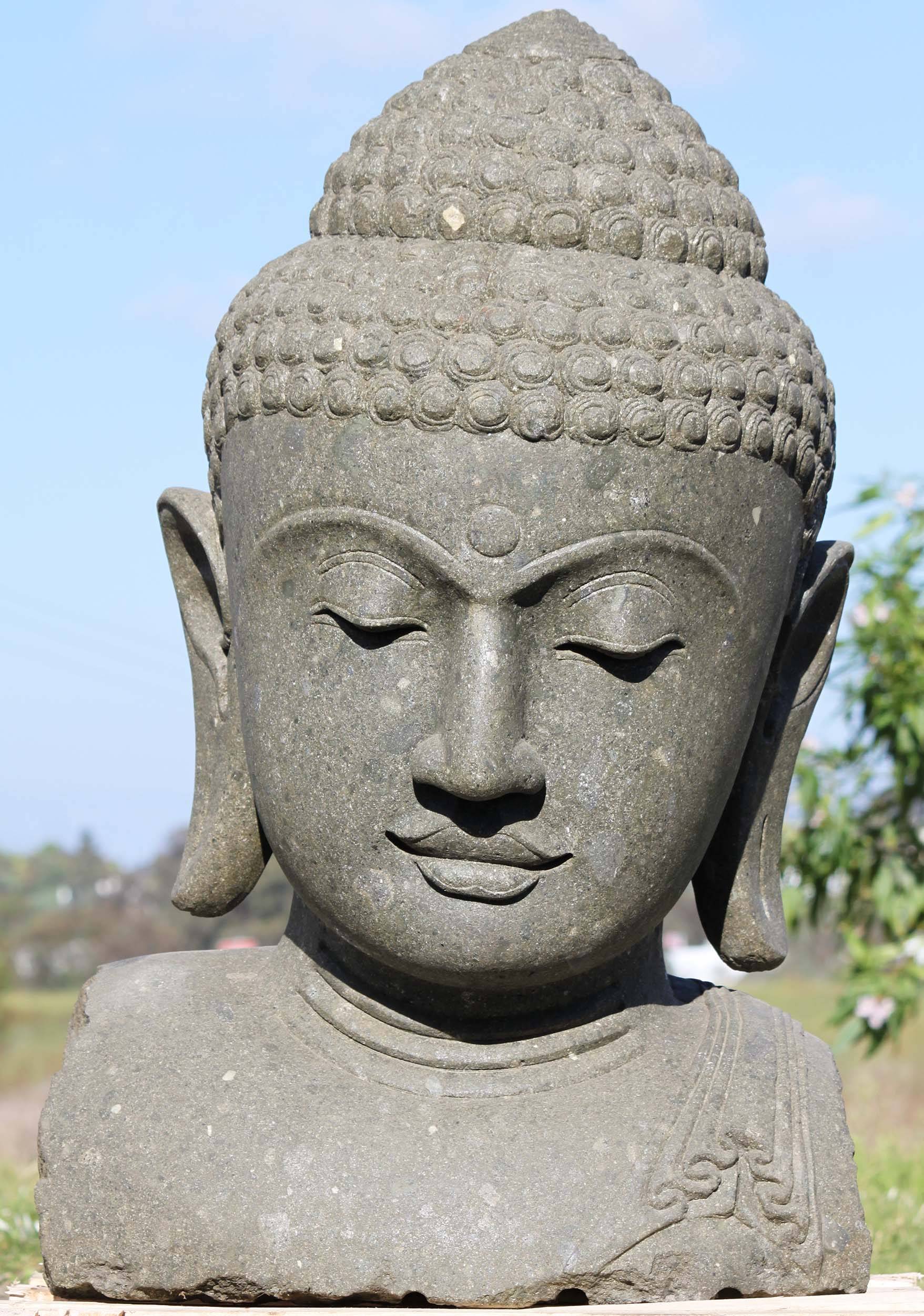 23 Garden Buddha Head Ideas Worth a Look SharonSable